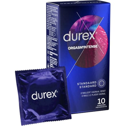 Durex - Orgasm Intense Condooms - 10 stuks