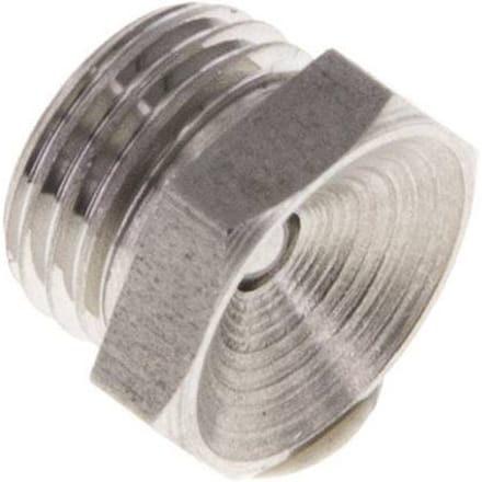 Rechte Centraal DIN 3405 Smeernippel RVS M10x1 DIN 3405 [2 Stuks]