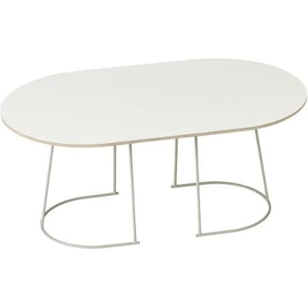 Muuto - Airy Coffee Table - off-white - M - wit