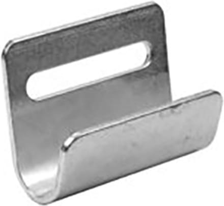 Platte haak - Voor spanbanden - 65 x 50mm
