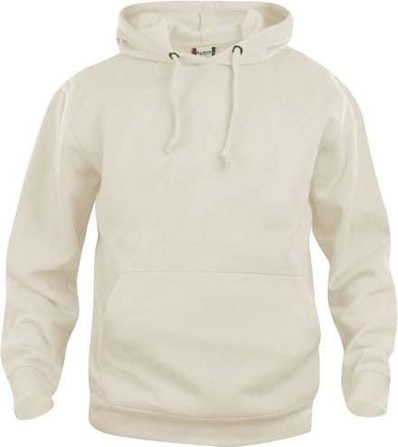 Clique Basic hoody Licht khaki maat S