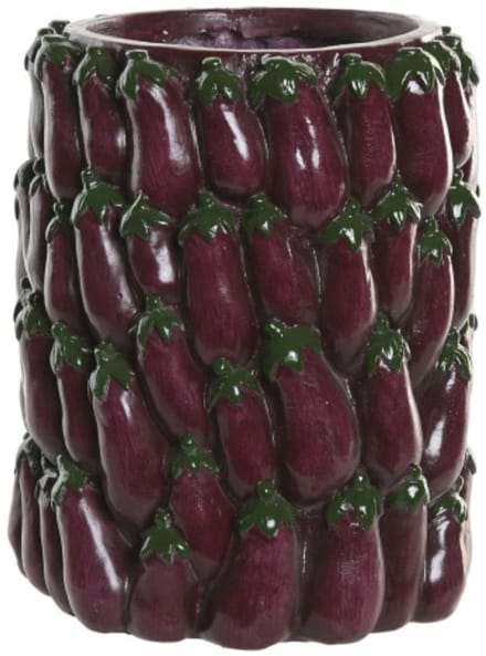 Aubergine bloempot - Item Int.