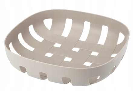 Decor Vierkante Mand 26x26 cm Beige - Opbergmand