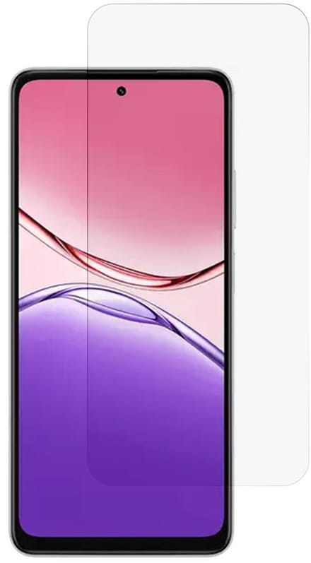 Coverup Screen Protector - Geschikt voor OPPO A5x Screen Protector - Coverup 9H Tempered Glass - Transparant