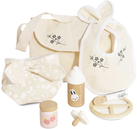 Le Toy Van verzorging set 8 delig voor pop van 30-35cm