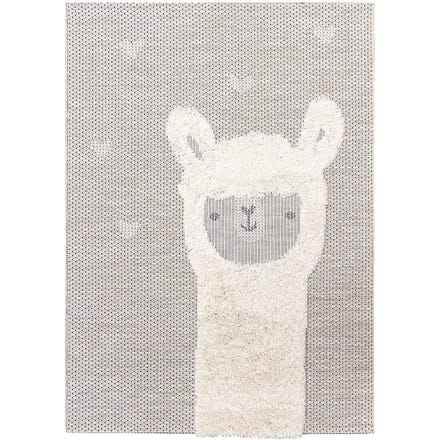 Tapijt voor slaapkamer - joli lama Yellow Tipi