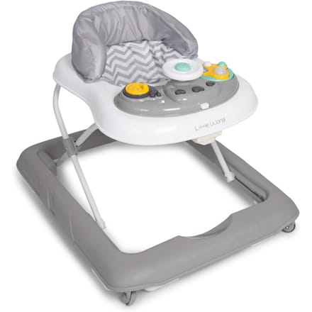 Little World Loopstoel - Babywalker Pluto - Grijs