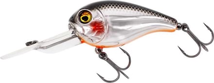 Westin MegaBite DR Crankbait - Floating - Steel Sardine - 6cm - 19g - Plug - Zwart