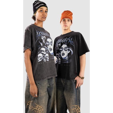 Vitriol Serpents Reign Boxy T-Shirt zwart
