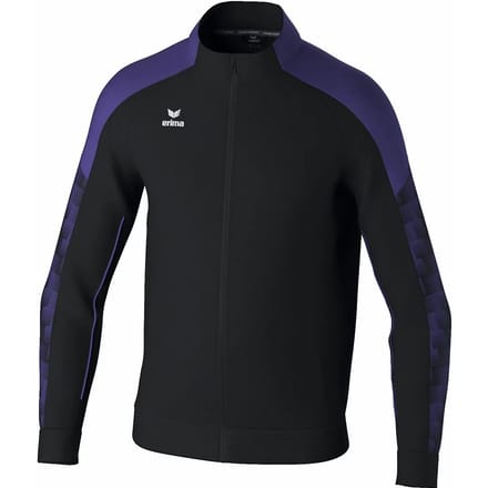 Erima Evo Star Trainingsjack Heren - Zwart / Paars | Maat: M