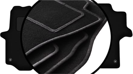 Complete set veloursmatten voor: Mercedes Crafter II bestelbus (2016-)