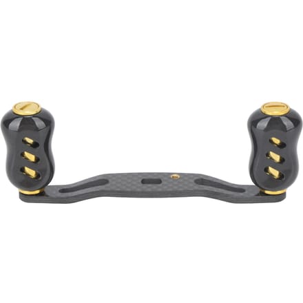 Vismolen Handvat Koolstofvezel Dubbel Handvat Baitcasting Reel Rocker Arm 95mm Vervanging voor D S A Goud goud