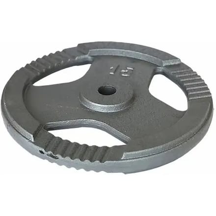 Softee Ijzer Gewichts Schijf 15kg Zilver