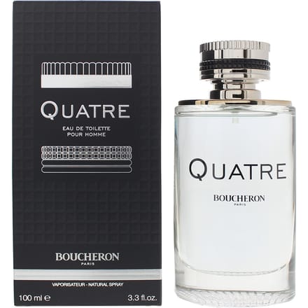 Boucheron Quatre Pour Homme Eau de Toilette 100ml Spray Voor Hem