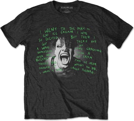 Yungblud - Lyric Photo Heren T-shirt - M - Zwart