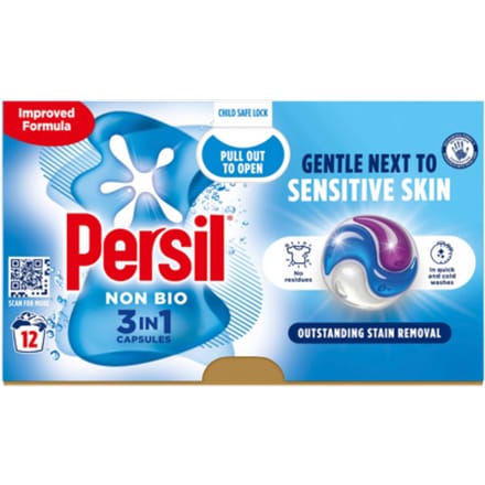 Persil Non-Bio 3-in-1 Was Capsules – 12 stuks