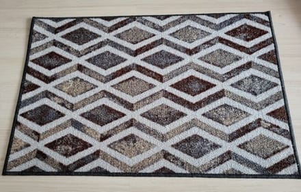 FOTAPIJT - Badmat - Bedrukte deurmat - Binnen - Termo Antislip - 50x75 cm - 5 mm - Wasbaar - Polyamide