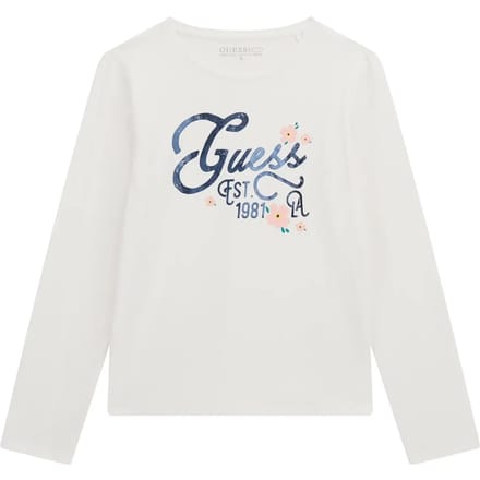 Kinder-T-shirt met lange mouwen Guess