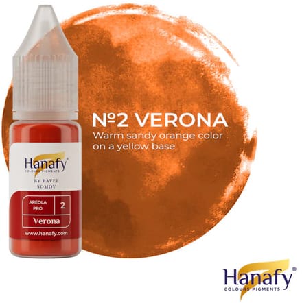 Hanafy Pigment for Areola PRO No.2 – Verona