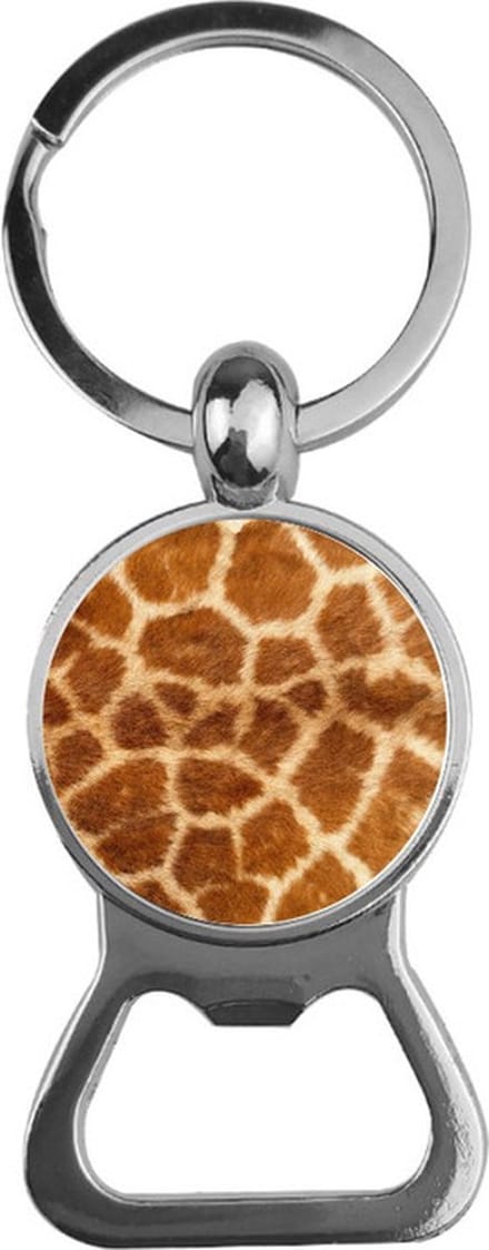 Bieropener Glas - Giraffe Huid