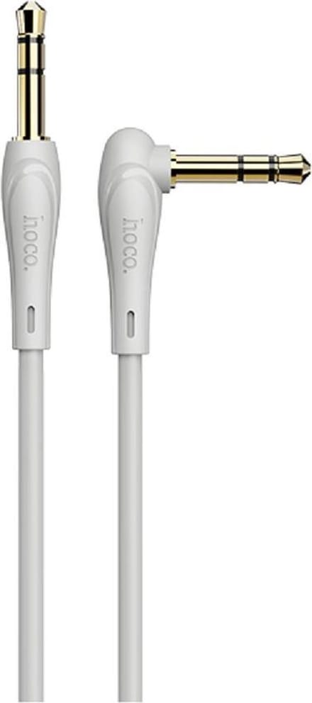 HOCO UPA14 - AUX Audiokabel - 3,5mm naar 3,5mm Jack - 1 meter - Grijs