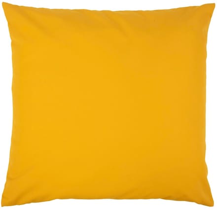 Lef uni buitenkussen geel 60x60cm