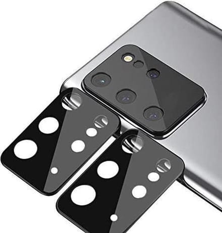 Camera lens beschermer Geschikt voor: Samsung Galaxy S20 Plus 2-pack, krasbestendig ultradun gehard glas Screenprotector