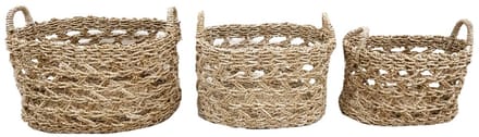 Mand Anyam set van 3