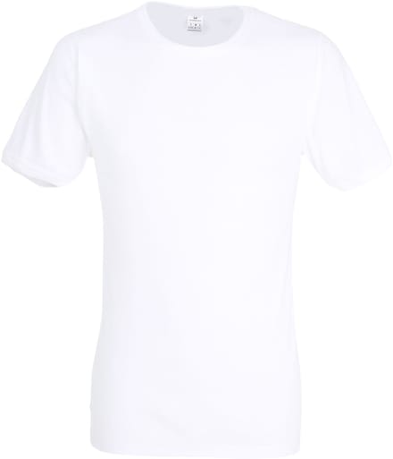 Gotzburg heren T-shirt met O-hals (1-pack) - wit
