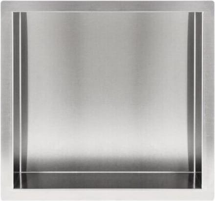 RVS Inbouwnis 30x30x10cm - Inbouwnis badkamer en Douche