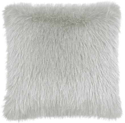 Heckettlane Perle Sierkussen - Fake Fur - 48x48 cm - Grijs