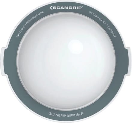 SCANGRIP Diffuser Cap Small - Voor Egale Lichtverdeling