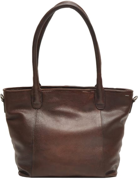 Berba | Lucca | Shopper | Schoudertas | Dames | Donkerbruin | Leer