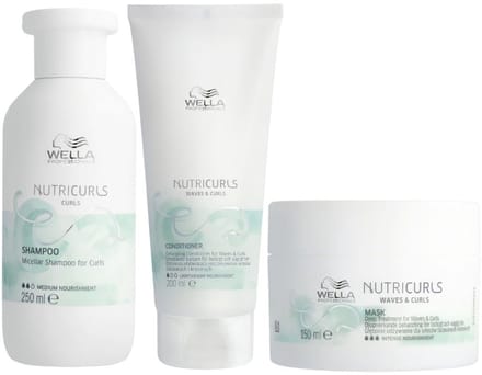 Wella - Nutri Curls Luxe Set - 250+200+150ml