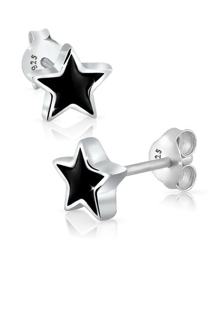 Elli - Oorbellen - Sterne Emaille Astro Trend Filigran 925 Silber - Dames