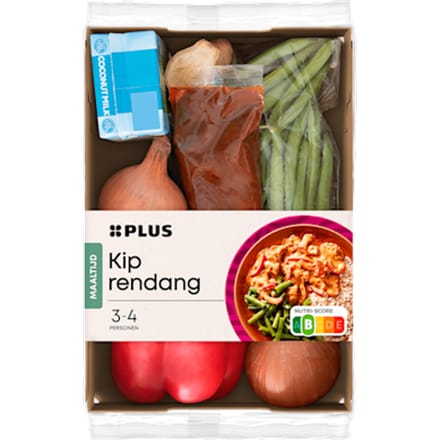 Verspakket kip rendang