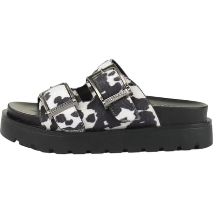 Buffalo Raya Ari Dames Zwarte Sandalen