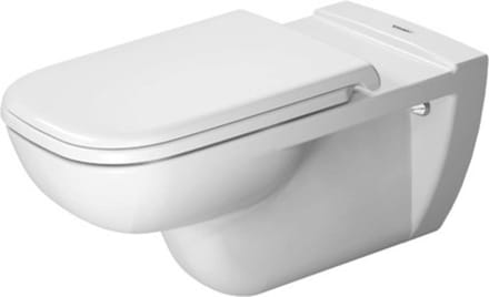 Duravit D-Code Vital hangtoilet – verlengd 70 cm – diepspoel – glans wit