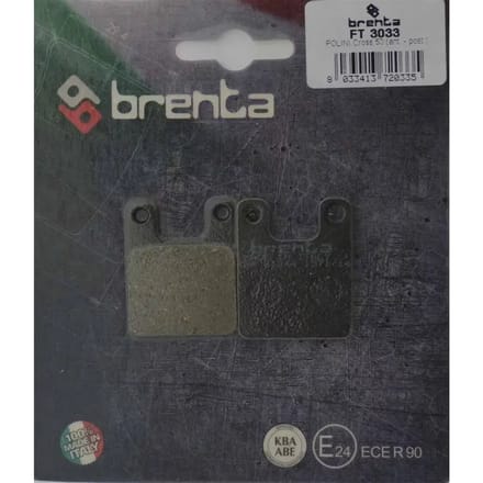 Organische motorfiets remblok Brenta