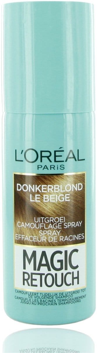L’Oréal Paris Magic Retouch Donkerblond - Camouflerende Uitgroeispray - Makkelijk en snel aan te brengen - 75 ml - haarverf