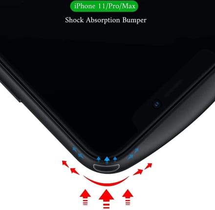 ShieldCase schokbestendig hoesje geschikt voor Apple iPhone 11 - optimale bescherming - backcover - rood