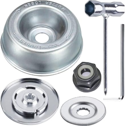 Adapter Kit - Grasmaaier Onderdelen - Bosmaaier Onderhoud - Stalen Constructie - 80mm 25mm