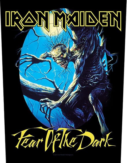 Iron Maiden - Fear Of The Dark Rugpatch - Multicolours