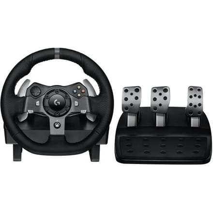 Logitech G920 Driving Force (Xbox X-S / Xbox One / PC) - Wired Steering wheel & Pedal set - Microsoft Xbox One