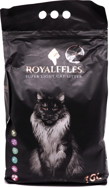 Royal Feles Super Light Cat Litter Baby Powder Large Size 10L