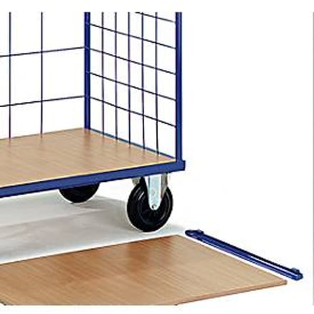 Etageplateau met houder, draagvermogen 50 kg, B 975 x D 690 mm