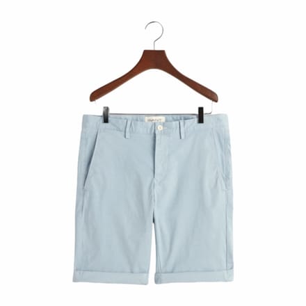 Korte broek GANT Men Slim Sunfaded Shorts Dove Blue-Maat 32