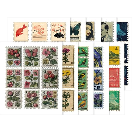 Art Stickers "Faraway Mail"