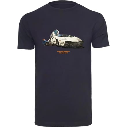 T-shirt Mister Tee Weekend Wolf
