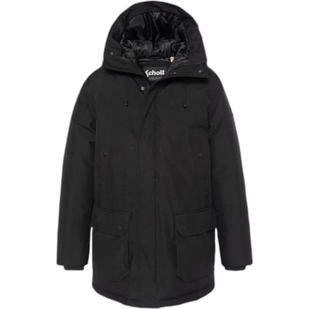 Basis parka met capuchon Schott